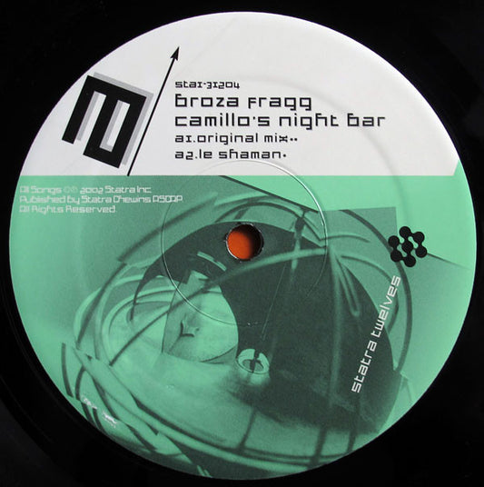 Broza Fragg : Camillo's Night Bar (12")